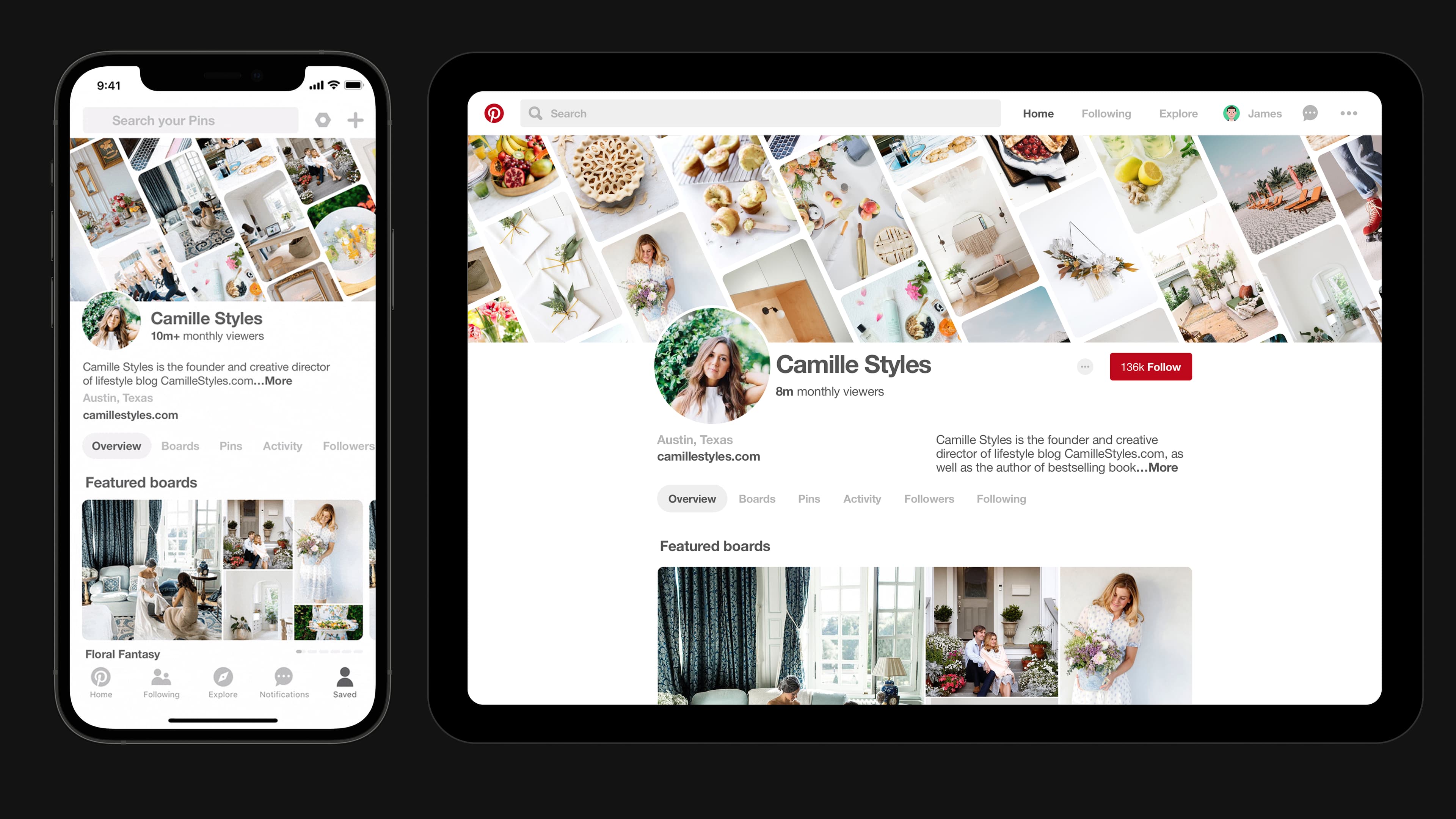 Pinterest – Business Profiles